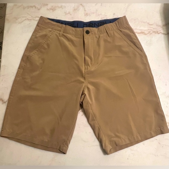 Denali Shorts Men's Size 32 Chino shorts Quick Dry Material Brown - Picture 1 of 5